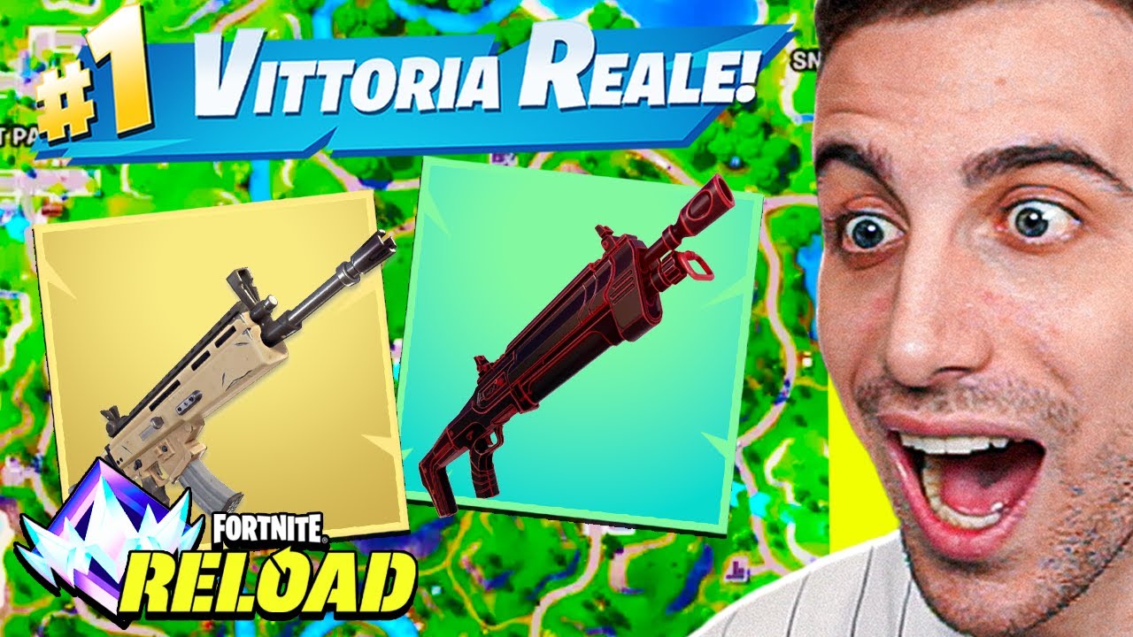 TROVO lo Scar MITICO in UNREAL RANKED Reload e VINCO! Fortnite ITA!