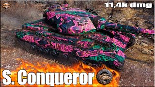 Реальная медаль Фадина Super Conqueror ✅ World of Tanks лучший бой