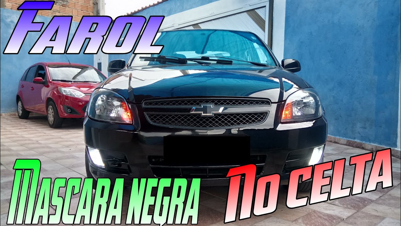 Como fazer máscara negra no farol do celta - YouTube