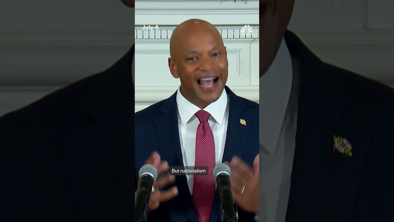 Maryland Gov. Wes Moore warns patriotism isn’t ‘interchangeable’ with nationalism Maryland Gov. Wes Moore warns patriotism isn’t ‘interchangeable’ with nationalism