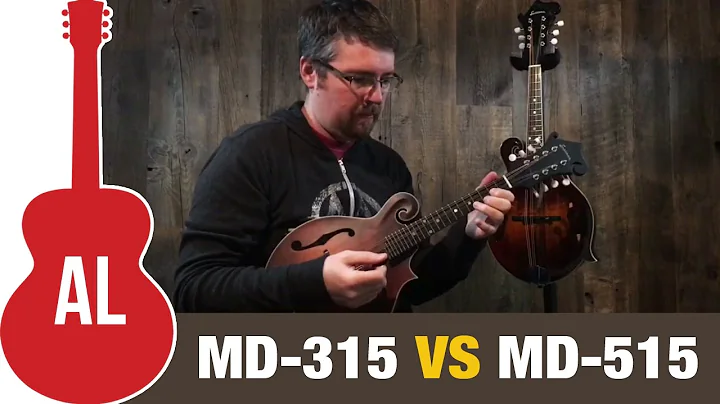 Eastman F-Style Mandolin Comparison (MD-315 and MD-515)