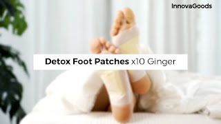 InnovaGoods Detox Foot Patches x10 Ginger