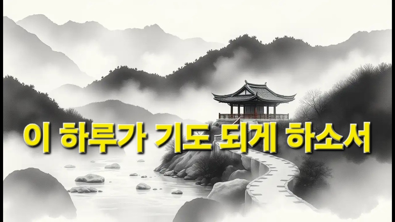 K26 0204 002이하루가기도되게하소서 | 찬양 | 한국국악CCM | ai찬양 | 말씀 | 성경 | 교회