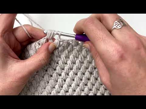 How to make one puff stitch