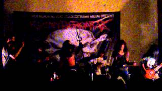 Sakral Ceremony (Malang Black Metal) Live in KRIAN BERONTAK FEST (31 March 2013)