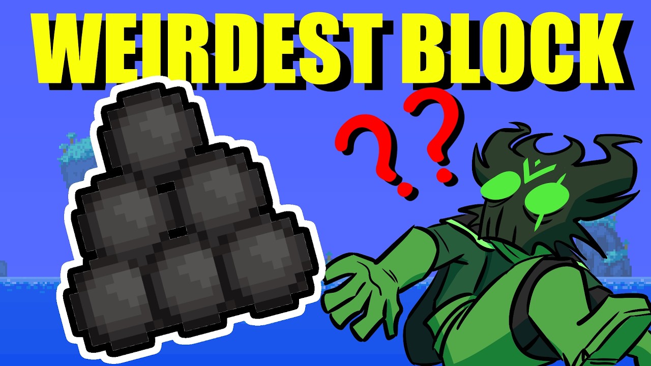 The Weirdest Block in Terraria! | Terraria 1.4.5