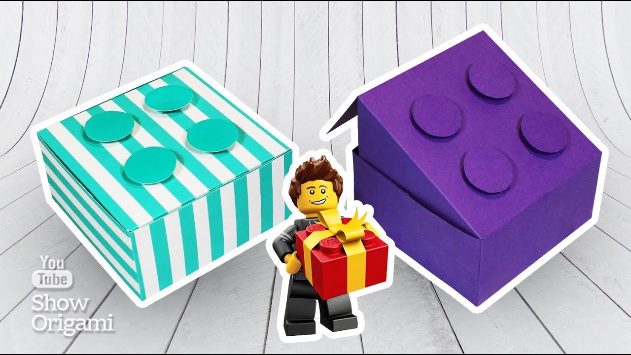 LEGO + Изделия из бумаги