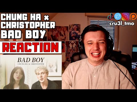 SPEAKING THE TRUTH (Team워너 Live : 청하, 크리스토퍼 (CHUNG HA, Christopher) - Bad Boy | REACTION)