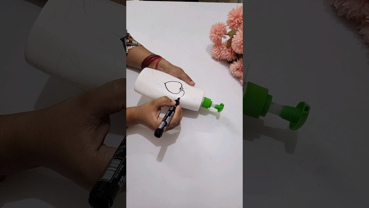 shampoo bottle craft idea 💡 👌