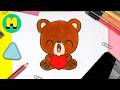 Aprende a dibujar un osito adorable en minutos