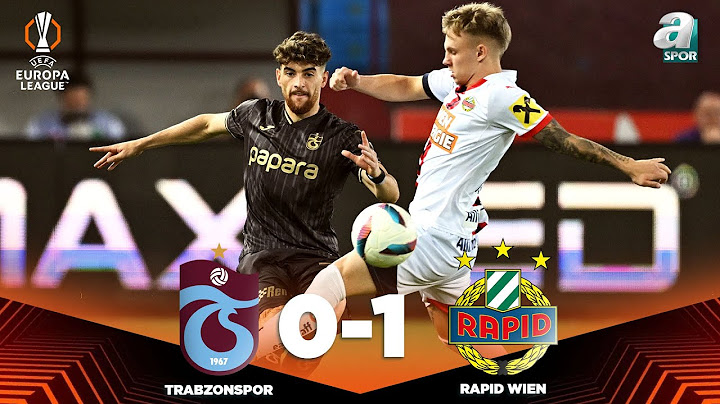 Trabzonspor 0- 1 Rapid Wien | UEFA Avrupa Ligi 3. Eleme Turu İlk Maçı | 08.08.2024