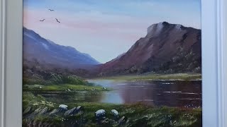 easy landscape painting