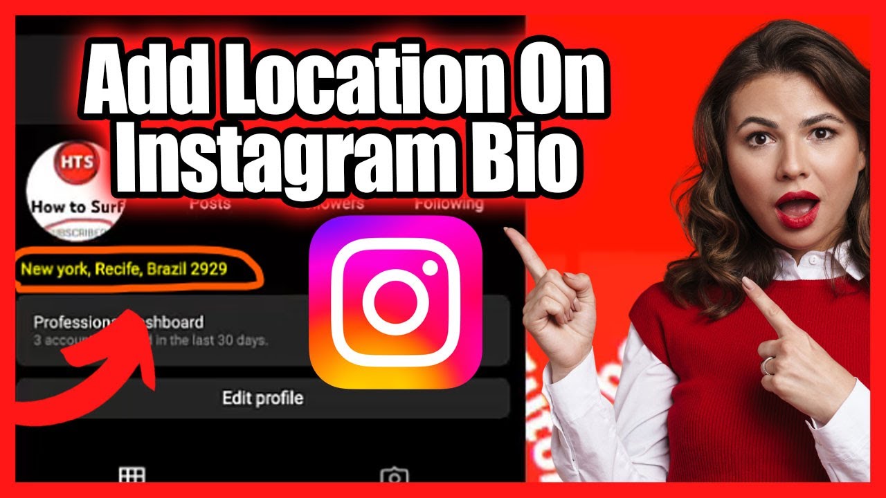How To Add Location On Instagram Bio YouTube