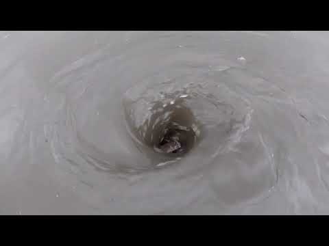 A Wonderful Whirlpool In A Parking Lot.