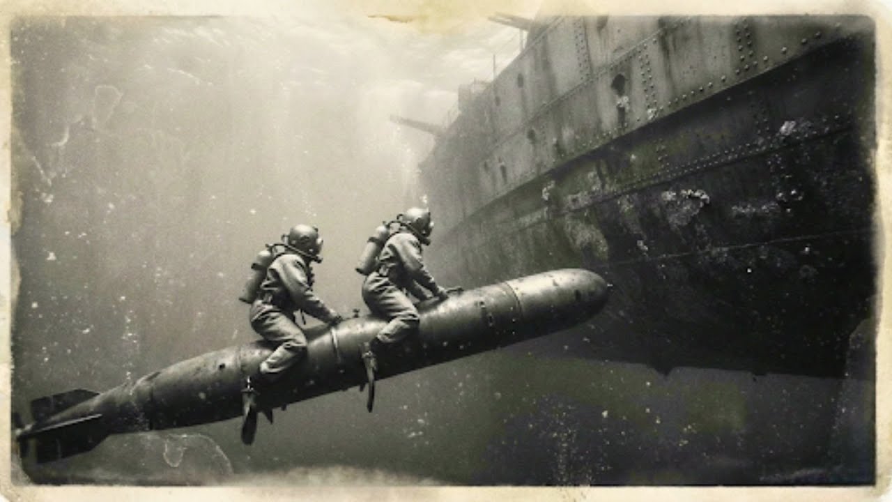 The Underwater Riders Who Sank Two Battleships In One Night