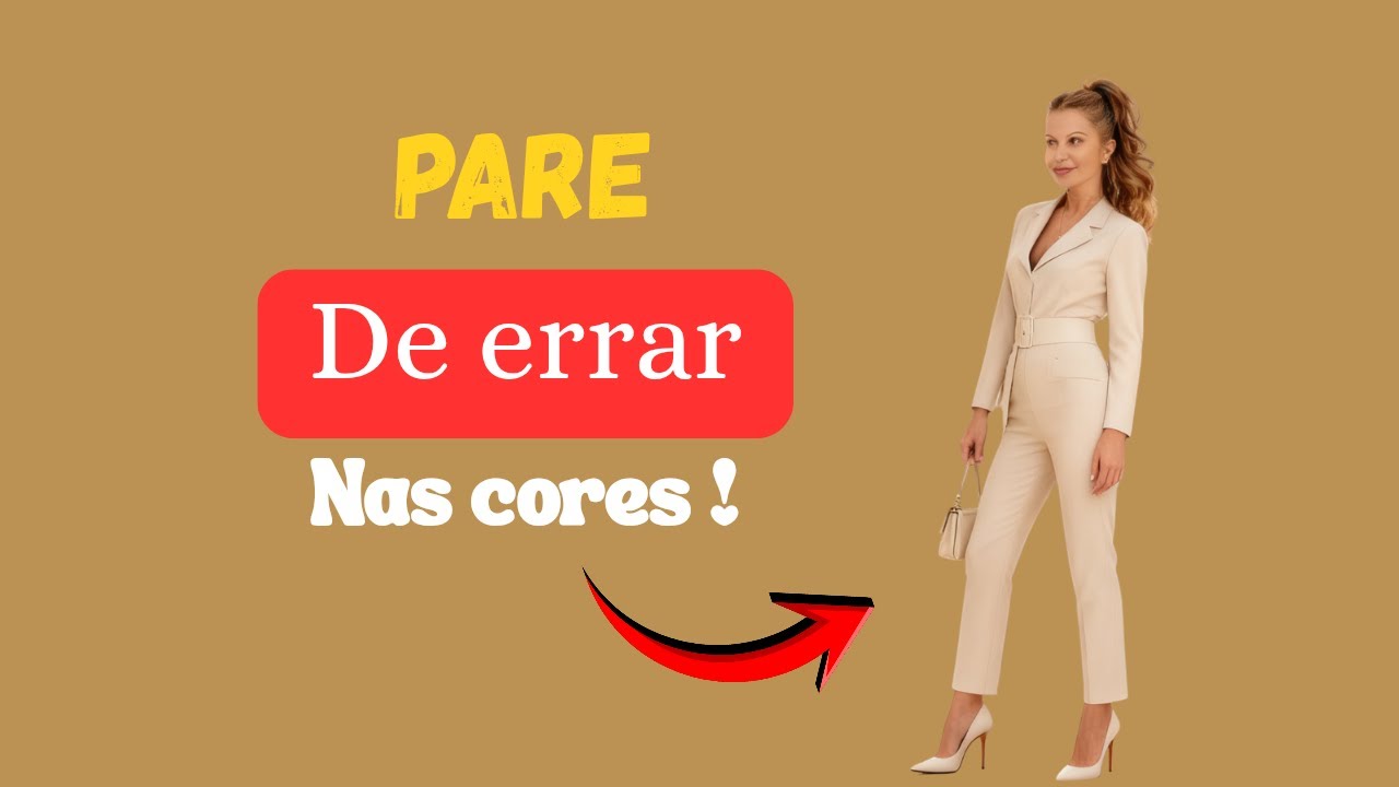 GUIA de cores para LOOKS ELEGANTES (Evite Erros)