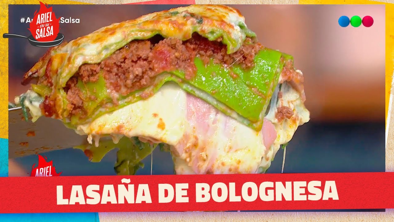 Alcauciles Rellenos - Lasaña Bolognesa - Torta Sacher | ARIEL EN SU SALSA