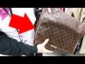 REAL LOUIS VUITTON IN A THRIFT STORE?!