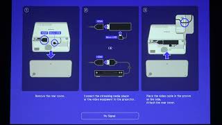 How To Enable & Disable Standby Confirmation on Projector Epson EF-100B?