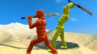 Making NPC Wars with Active Ragdoll Physics in Overgrowth! #2