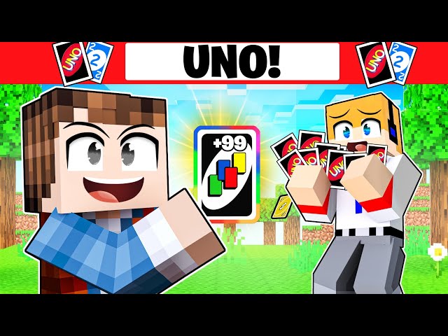 Joga o clássico jogo UNO com um novo set de Minecraft - Um