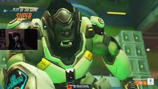 SUPER WINSTON GAMEPLAY! POTG! OVERWATCH 2 SEASON 10 TOP 500