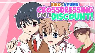 [Riko & Ayumu Crossdressing for a Discount] Nyobain game barunya Ethel