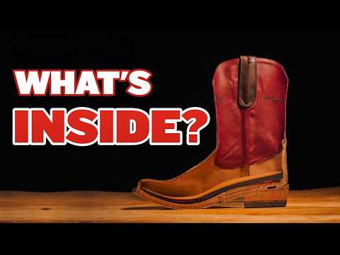 Cowboy Boots Cut in Half: What's Inside a Chisos No. 2
