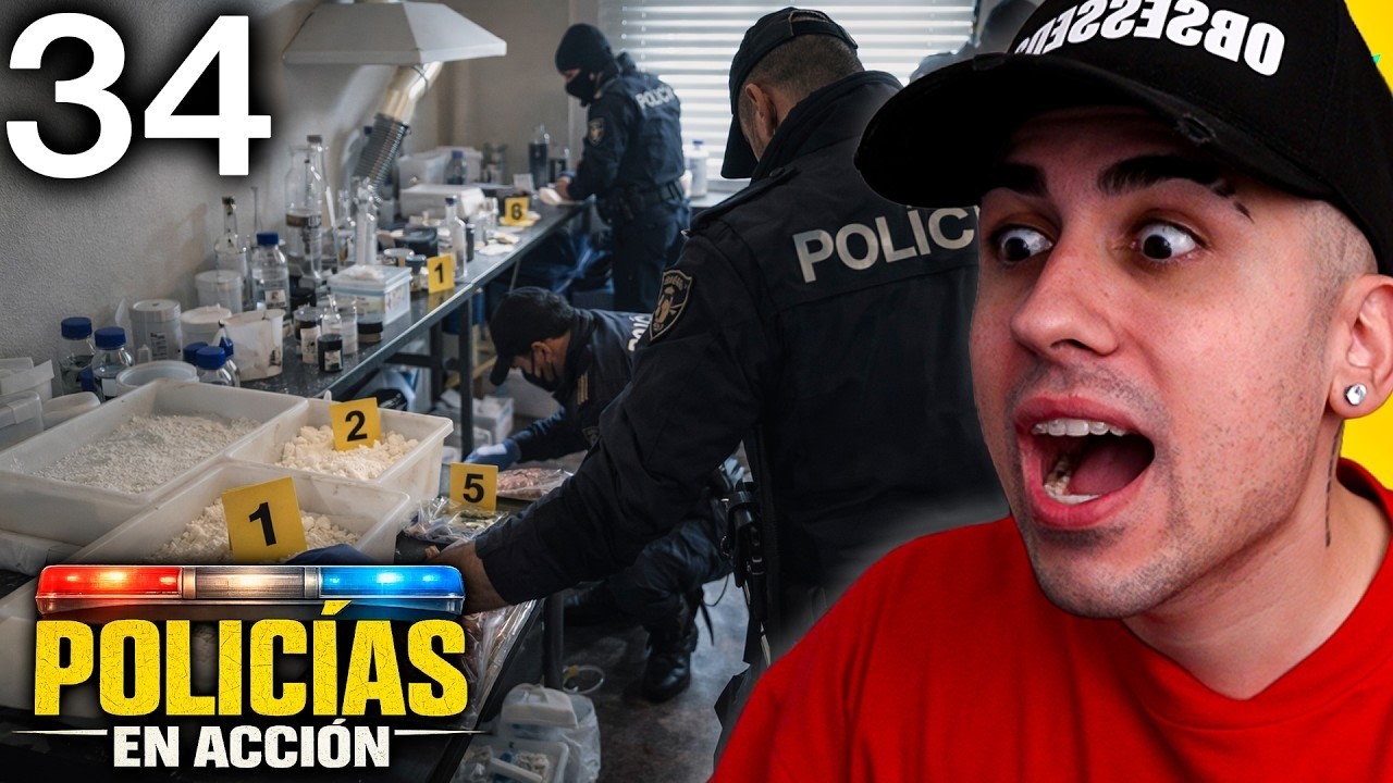 Un LABORATORIO de DR0G4 al descubierto y un HERIDO AFORTUNADO 🚨 Policías en Acción #34