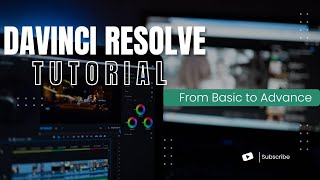 Da Vinci Resolve Tutorial Series l Class  6 -   Editing The Workspace
