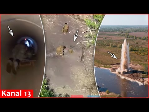 Ukraine Destroys Pipeline Used By Russian Troops To Infiltrate Kupiansk Video Of Operation 