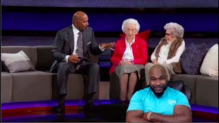 Steve Harvey Interviews Gramma and Ginga - REACTION
