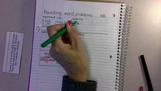 math- thursday rounding word problems