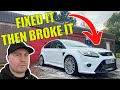 THIS WAS THE MOST BIZARRE STEERING FAULT I&#39;VE EVER SEEN!... MK2 FOCUS RS RESTORATION