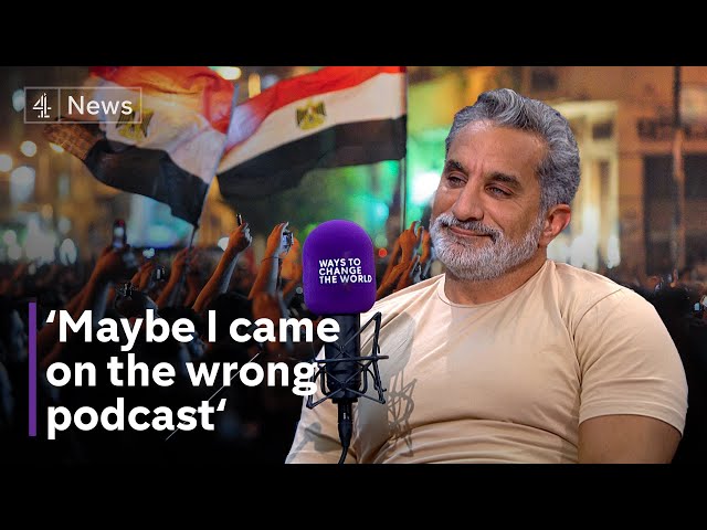 Comedian Bassem Youssef on the Israel-Gaza war, the Arab Spring, and why we can’t change the world class=