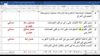 ارشادات لكتابة بحث التخرج