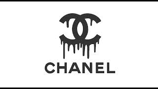 Chanel Dripping logo machine embroidery design files