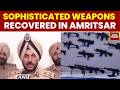 Amritsar Police Bust Cross-Border Arms Smuggling Racket | 11 Sophisticated Weapons Seized, 8 Held