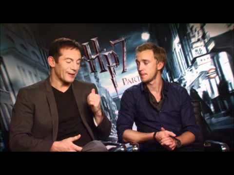 Jim Ferguson Interviews Jason Isaacs and Tom Felton for Harry Potter and the Deathly Hallows pt1