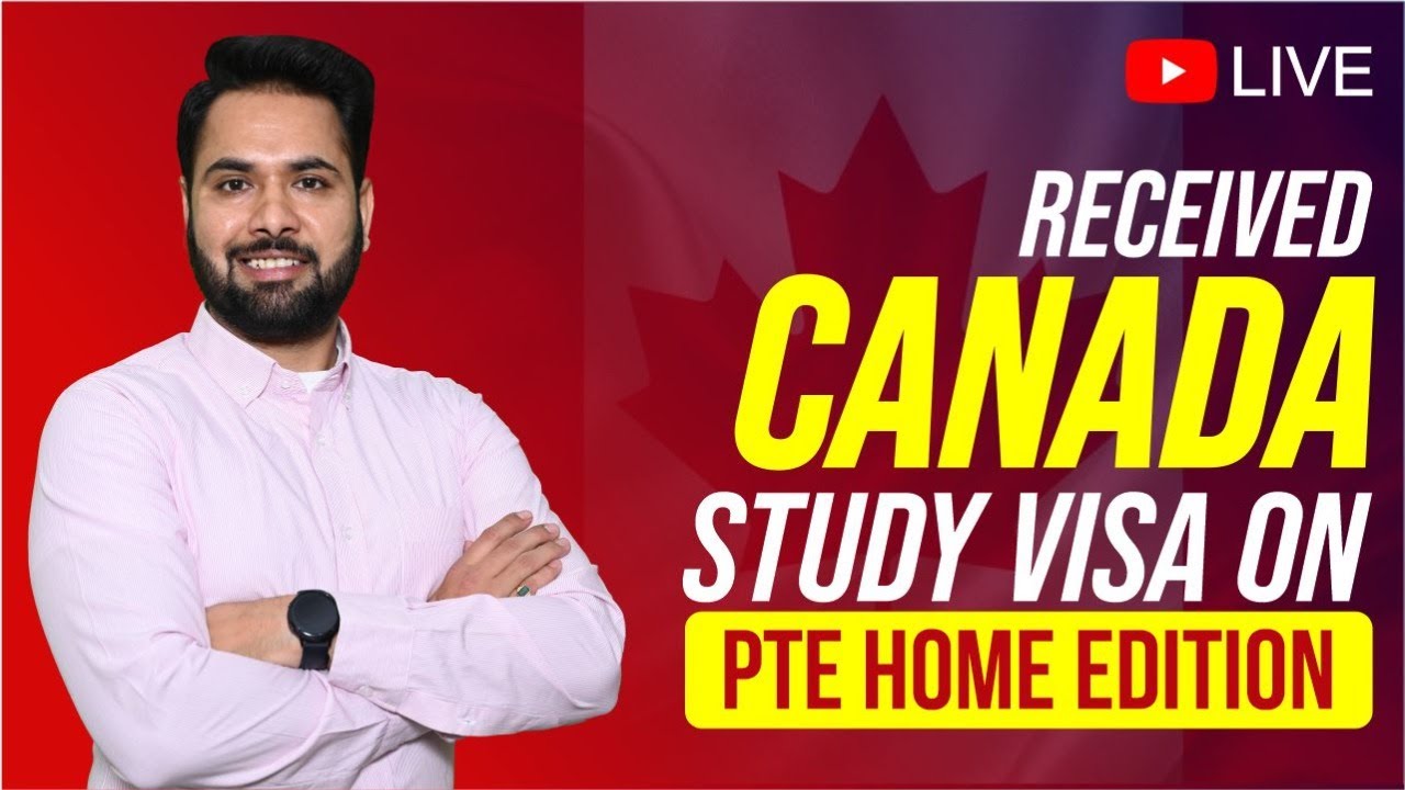 Canada Study Visa on PTE Home Edition | Live Session By Gurpreet Wander ...