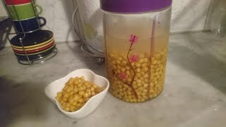 Homemade canned corn طريقة عمل الذرة المعلبة بالبيت