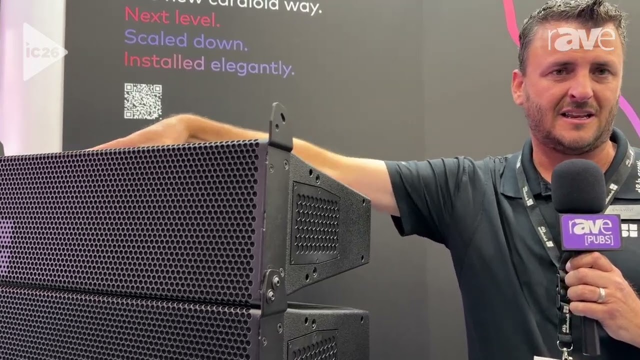 InfoComm 2026: d&b audiotechnik Exhibits CCLi Installation-Specific Compact Cardioid Line Array