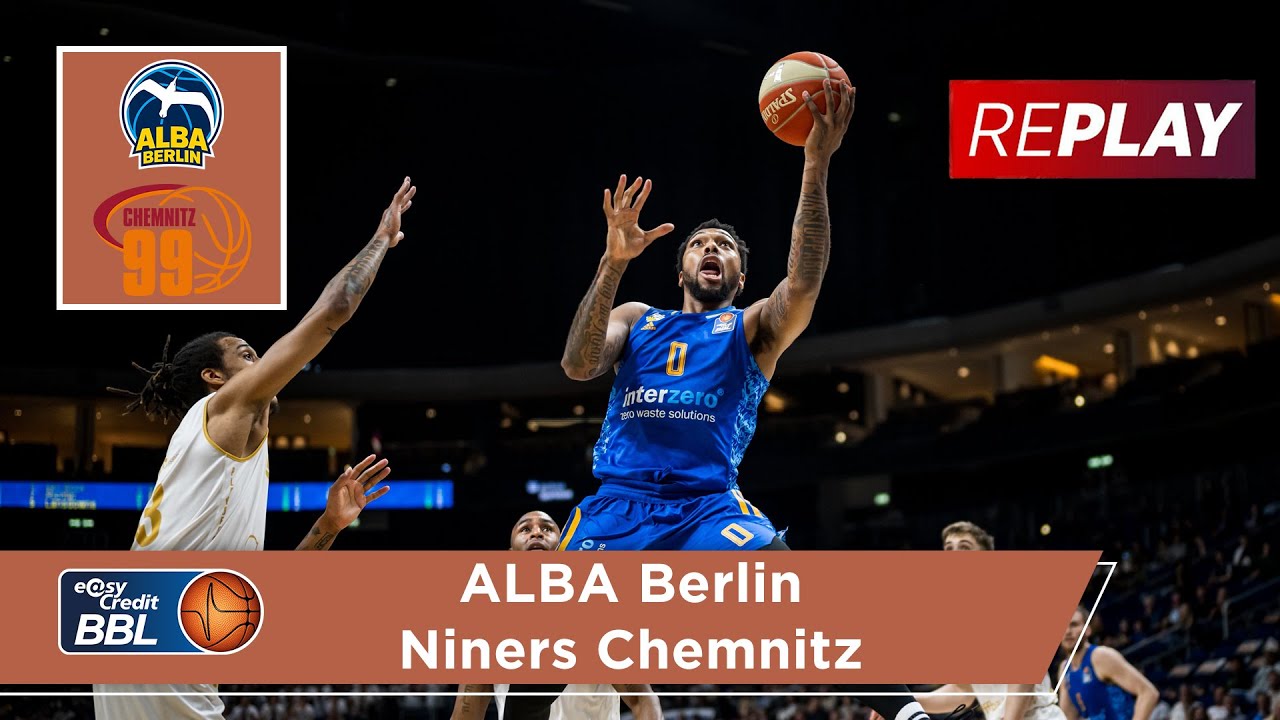 ALBA BERLIN vs. NINERS Chemnitz - Full Game Highlights, HF Spiel 2, Saison 23/24