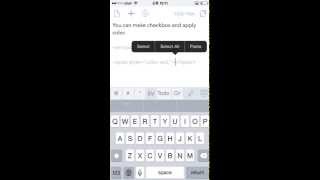 Drafts 4: make checkbox and apply color in Evernote screenshot 5