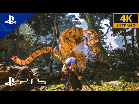 Black Myth - Wukong - 1 Hour Exclusive Walkthrough Gameplay (Unreal Engine 5 4K 60FPS HDR)