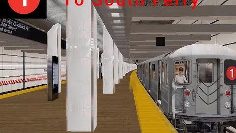 Openbve: R62 1 From Van Cortlandt Pk 242 St To South Ferry