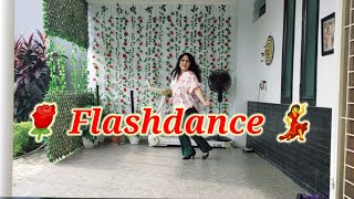 Flashdance line dance /Count & Demo / Choreo: Judy Rodgers (USA)/demo: Rossy's Rosita