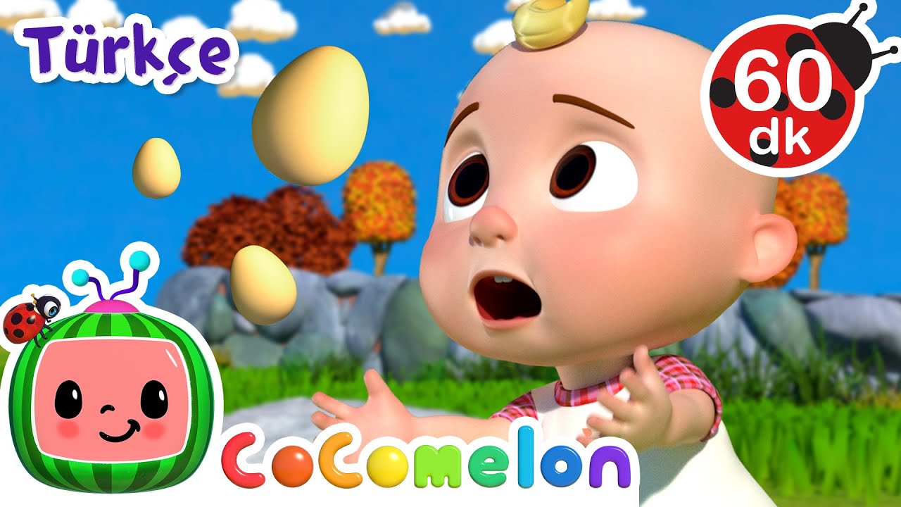 Humpty Dumpty 🥚 | COCOMELON | Çocuk Çizgi Filmleri | Moonbug Kids Türkçe