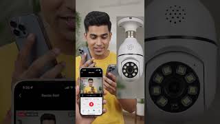 WiFi Bulb Camera Review 2 Way Voice Night Vision, SD Card Support 1000 के अंदर Best Security Camera?