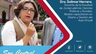 Capacitación docente #DDA- Dra Solimar Herrera